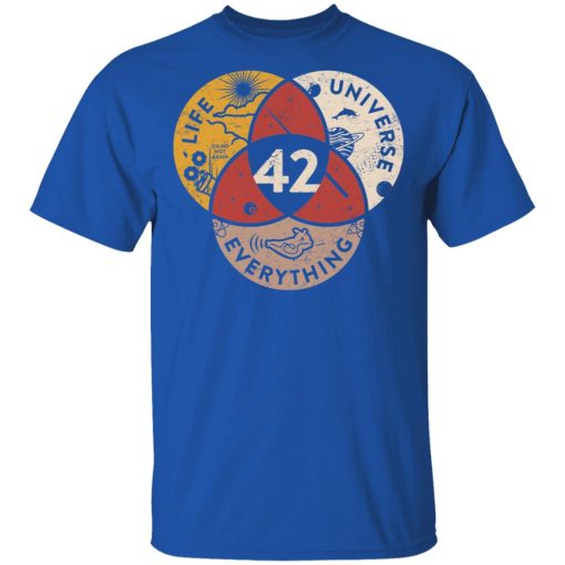 Science 42 Angel Number Life Universe Everything Number 42 T-Shirts, Hoodies, Sweater - Image 4