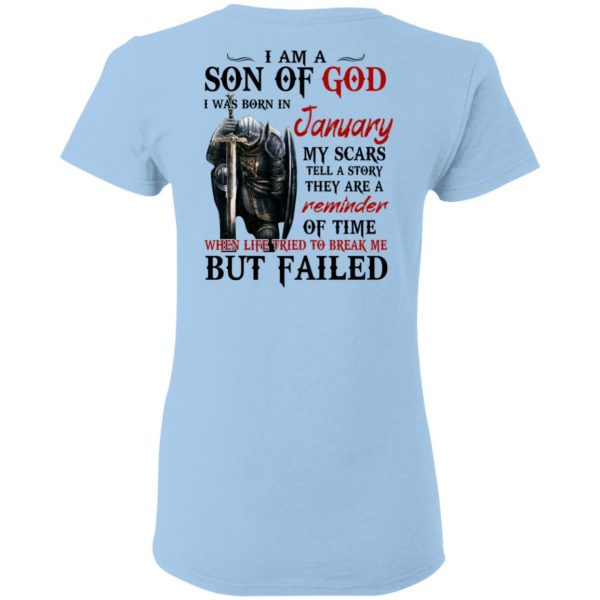 I Am A Son Of God And Was Born In January T-Shirts, Hoodies, Sweater 4