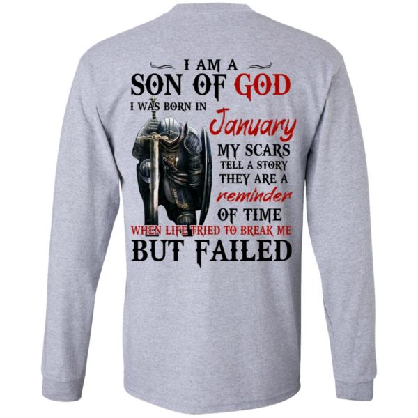I Am A Son Of God And Was Born In January T-Shirts, Hoodies, Sweater 7