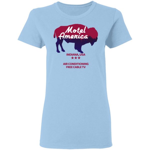 Motel America Indiana USA Air Conditioning Free Cable TV T-Shirts, Hoodies, Sweater 4
