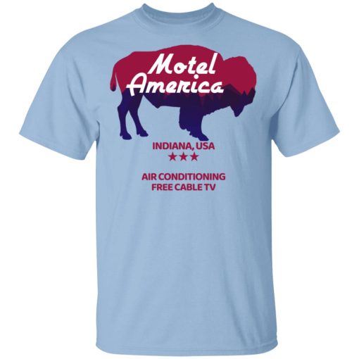 Motel America Indiana USA Air Conditioning Free Cable TV T-Shirts, Hoodies, Sweater