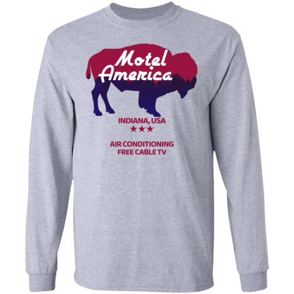 Motel America Indiana USA Air Conditioning Free Cable TV T-Shirts, Hoodies, Sweater 7