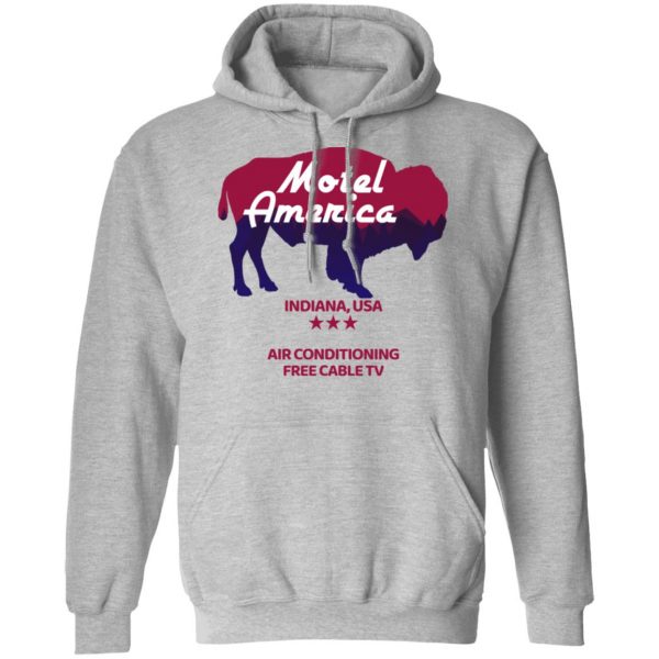 Motel America Indiana USA Air Conditioning Free Cable TV T-Shirts, Hoodies, Sweater 10