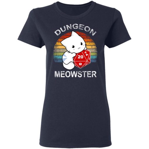 Dungeon Meowster Retro Vintage Funny Cat T-Shirts, Hoodies, Sweater - Image 7