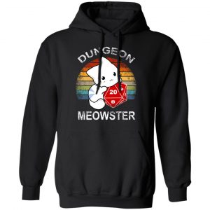Dungeon Meowster Retro Vintage Funny Cat T-Shirts, Hoodies, Sweater 22