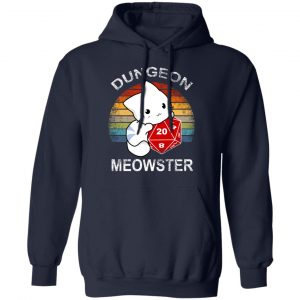 Dungeon Meowster Retro Vintage Funny Cat T-Shirts, Hoodies, Sweater 23