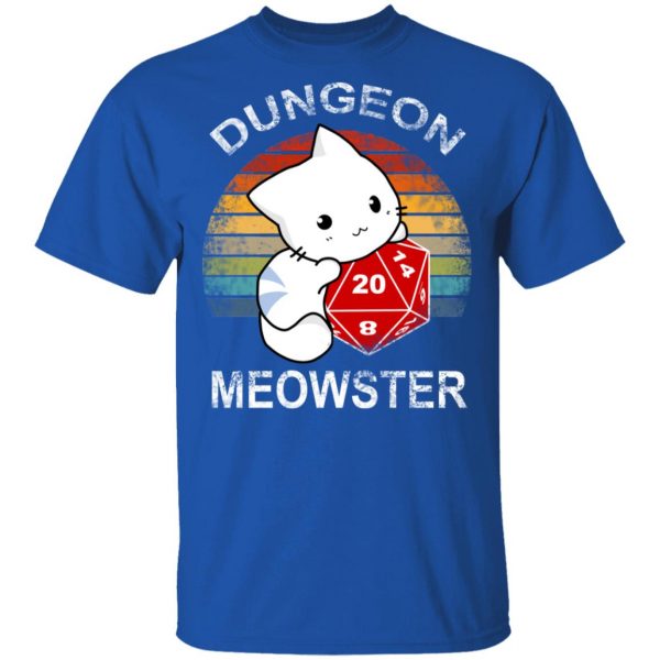 Dungeon Meowster Retro Vintage Funny Cat T-Shirts, Hoodies, Sweater 2