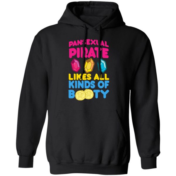 Pansexual Pirate Likes All Kinds Of Booty T-Shirts, Hoodies, Sweater 10
