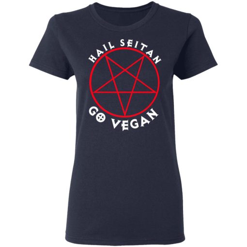 Hail Seitan Go Vegan T-Shirts, Hoodies, Sweater - Image 6