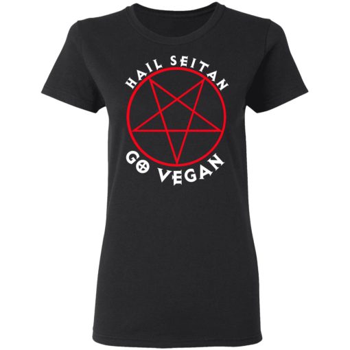 Hail Seitan Go Vegan T-Shirts, Hoodies, Sweater - Image 8