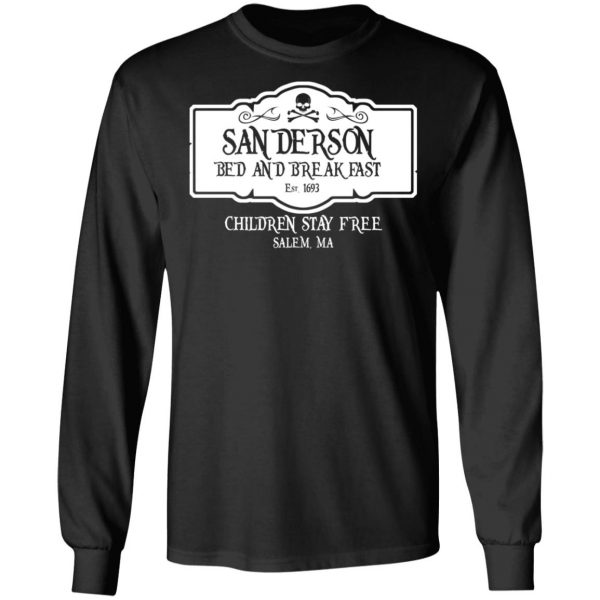Sanderson Bed And Breakfast Est 1963 Children Stay Free T-Shirts, Hoodies, Sweater 9