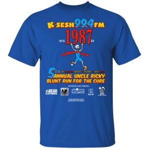 K·SESH 99.4FM 1987 5th Annual Uncle Ricky Lunt Run For The Cure T-Shirts, Hoodies, Sweater 7