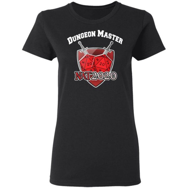 Dungeon Master Nat 20 DnD D20 Dungeons Dragons T-Shirts, Hoodies, Sweater 5
