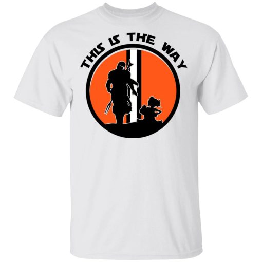 This Is The Way The Mandalorian Silhouette Star Wars T-Shirts, Hoodies, Sweater - Image 2