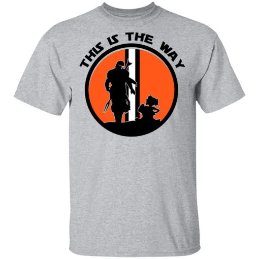 This Is The Way The Mandalorian Silhouette Star Wars T-Shirts, Hoodies, Sweater - Image 3