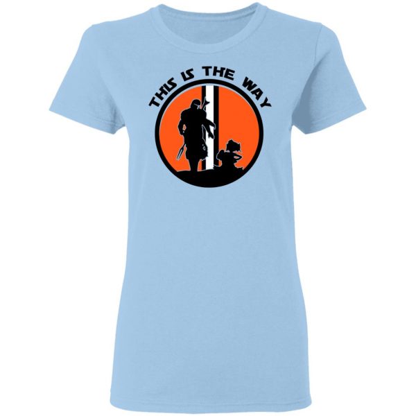 This Is The Way The Mandalorian Silhouette Star Wars T-Shirts, Hoodies, Sweater 4