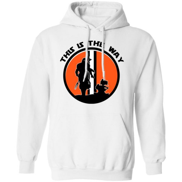 This Is The Way The Mandalorian Silhouette Star Wars T-Shirts, Hoodies, Sweater 11