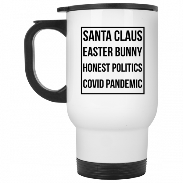 Santa Claus Easter Bunny Honest Politics Covid Pandemic 11 15 oz Mug 2