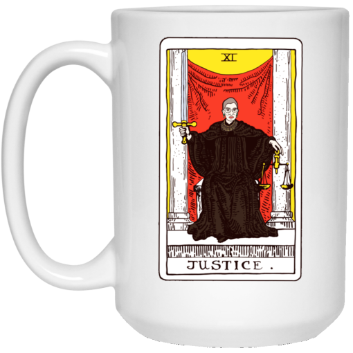 RBG Ruth Bader Ginsburg Justice 11 15 oz Mug 3