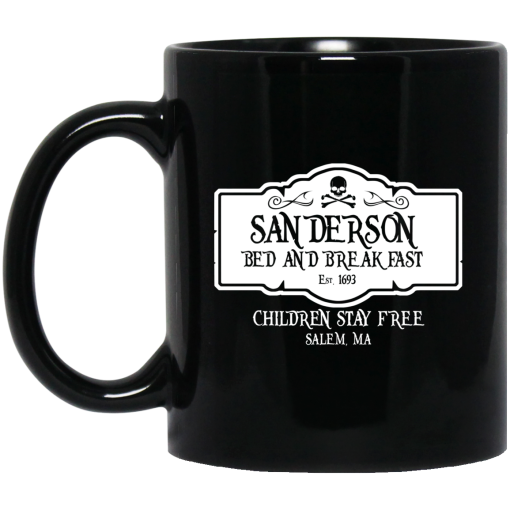 Sanderson Bed And Breakfast Est 1963 Children Stay Free 11 15 oz Mug 1