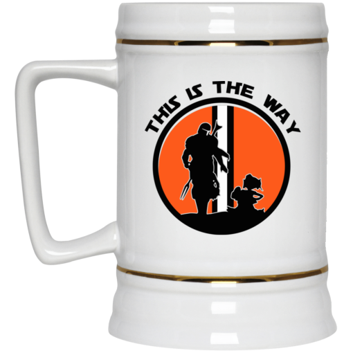 This Is The Way The Mandalorian Silhouette Star Wars 11 15 oz Mug 4