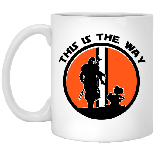 This Is The Way The Mandalorian Silhouette Star Wars 11 15 oz Mug 1