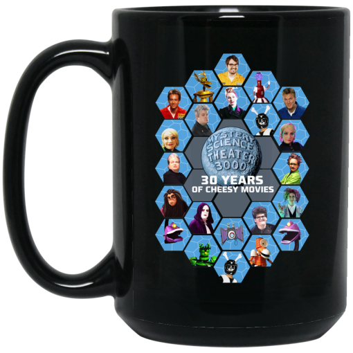 Mystery Science Theater 3000 30 Years Of Cheesy Movies 11 15 oz Mug 2