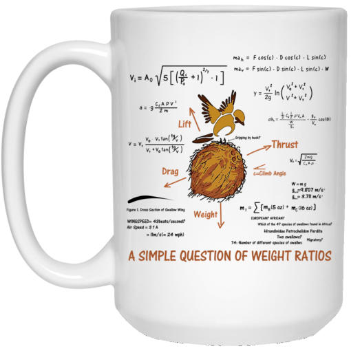 A Simple Question Of Weight Ratios Funny Math Teacher 11 15 oz Mug 3