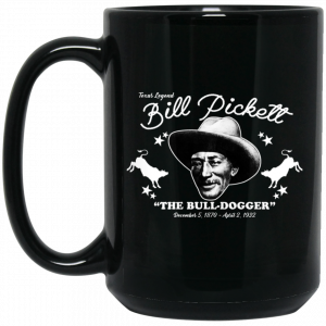 Bill Pickett The Bull-Dogger 11 15 oz Mug Coffee Mugs 2