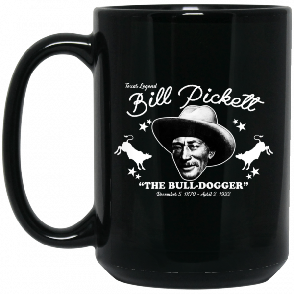 Bill Pickett The Bull-Dogger 11 15 oz Mug Coffee Mugs 4
