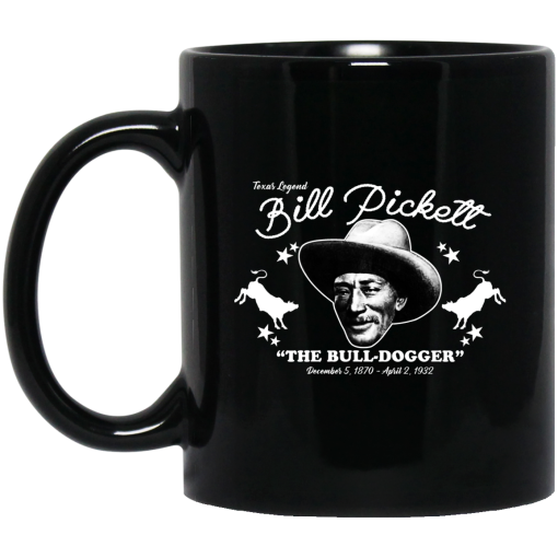 Bill Pickett The Bull-Dogger 11 15 oz Mug 1