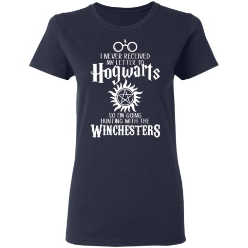 I Never Received My Letter To Hogwarts I'm Going Hunting With The Winchesters T-Shirts, Hoodies, Sweater - Image 7