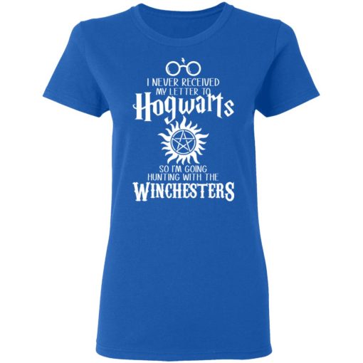 I Never Received My Letter To Hogwarts I'm Going Hunting With The Winchesters T-Shirts, Hoodies, Sweater - Image 8