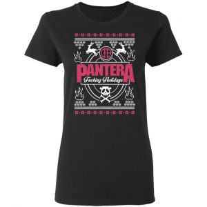 Pantera Fucking Holidays Christmas Sweater, T-Shirts, Hoodies 6
