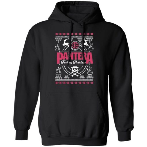 Pantera Fucking Holidays Christmas Sweater, T-Shirts, Hoodies 4