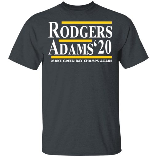 Rodgers Adam's 2020 Make Green Bay Champs Again T-Shirts, Hoodies, Sweater 2