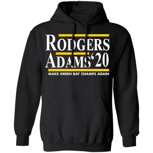 Rodgers Adam's 2020 Make Green Bay Champs Again T-Shirts, Hoodies, Sweater 4