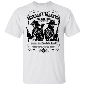 Morgan & Marston Red Dead Tonic T-Shirts, Hoodies, Sweater Gaming 2