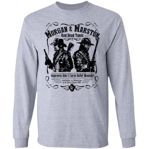 Morgan & Marston Red Dead Tonic T-Shirts, Hoodies, Sweater 7
