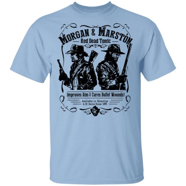 Morgan & Marston Red Dead Tonic T-Shirts, Hoodies, Sweater 1