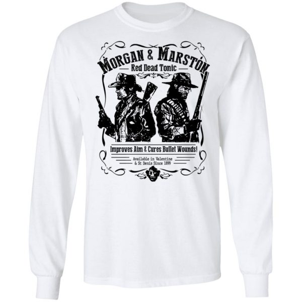 Morgan & Marston Red Dead Tonic T-Shirts, Hoodies, Sweater 8