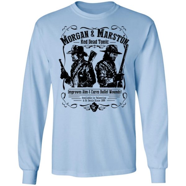 Morgan & Marston Red Dead Tonic T-Shirts, Hoodies, Sweater 9