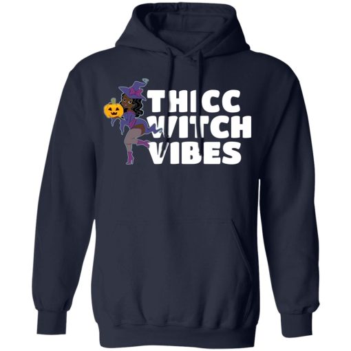 Thicc Witch Vibes Funny Bbw Redhead Witch Halloween T-Shirts, Hoodies, Sweater - Image 11