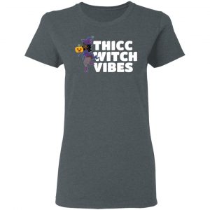Thicc Witch Vibes Funny Bbw Redhead Witch Halloween T-Shirts, Hoodies, Sweater 18