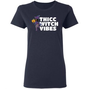 Thicc Witch Vibes Funny Bbw Redhead Witch Halloween T-Shirts, Hoodies, Sweater 19