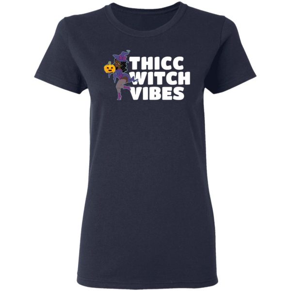 Thicc Witch Vibes Funny Bbw Redhead Witch Halloween T-Shirts, Hoodies, Sweater 7