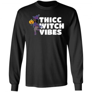 Thicc Witch Vibes Funny Bbw Redhead Witch Halloween T-Shirts, Hoodies, Sweater 21