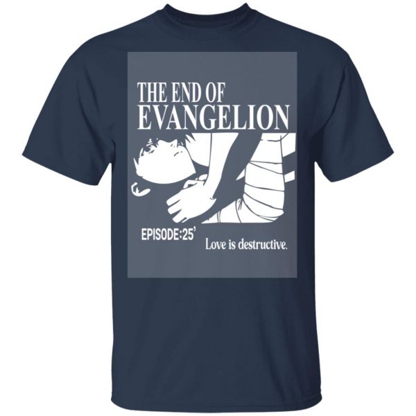 The End Of Evangelion Episode 25 Love Is Destructive T-Shirts, Hoodies, Sweater 4