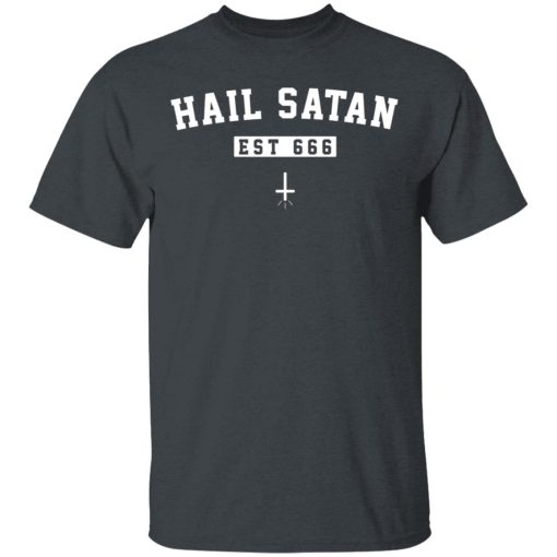 Hail Satan Est 666 T-Shirts, Hoodies, Sweater - Image 2