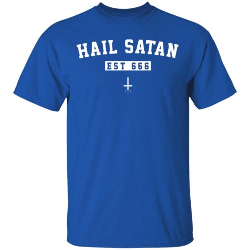 Hail Satan Est 666 T-Shirts, Hoodies, Sweater - Image 4